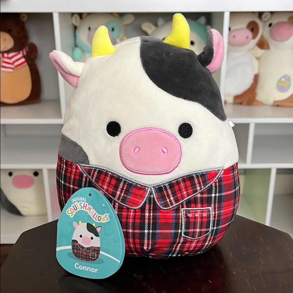 Squishmallows Connor the Cow Plush